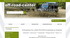 Desktop Screenshot of off-road-center.de